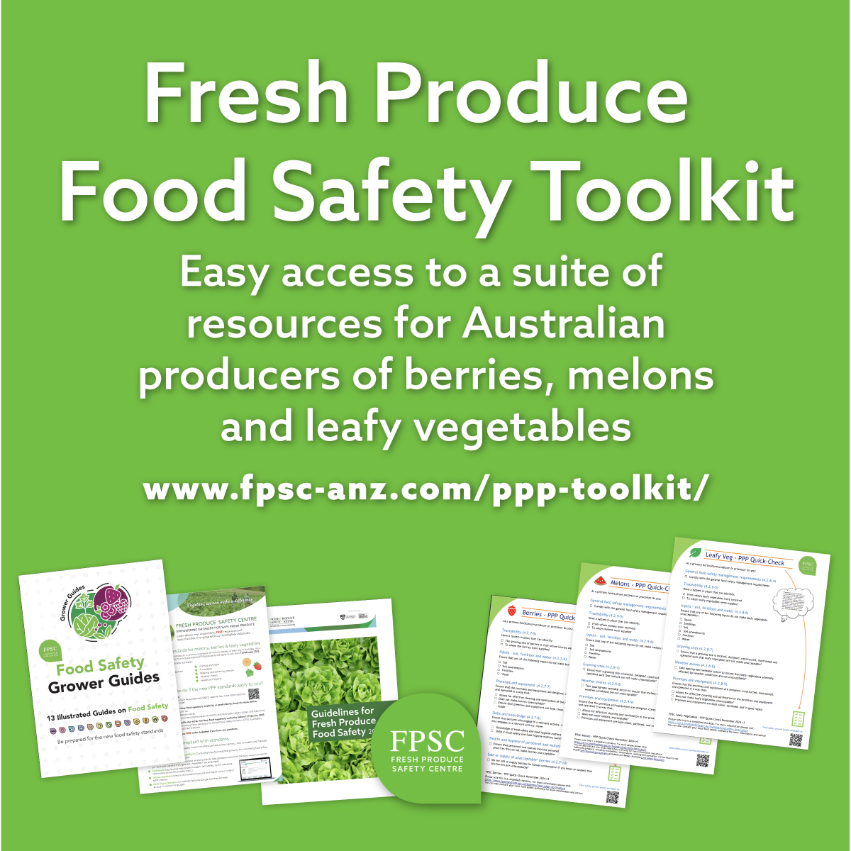 Fresh Produce Food Safety Tool Kit